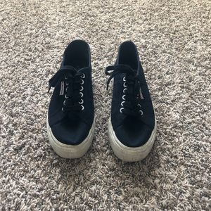 Superga platform shoes